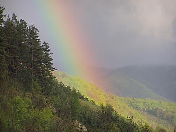 dúha nad Hiadlom