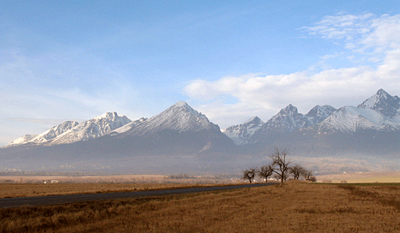 pohľad od Starej Lesnej