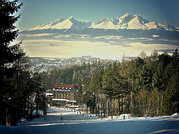 pohĺad na hotel Štart