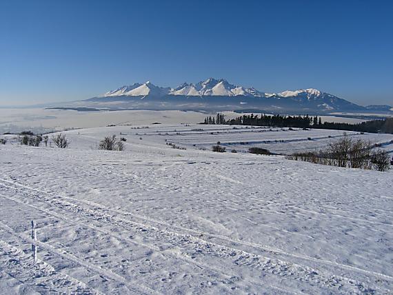 tatry pri potulkách na bežkách