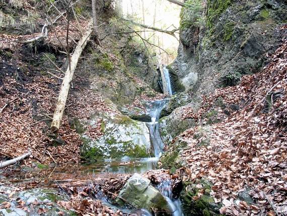 vodopády v Kopytovskej doline