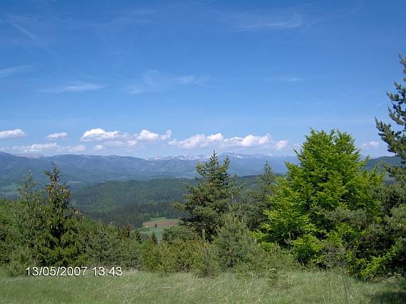 jarná panoráma Nizkych Tatier