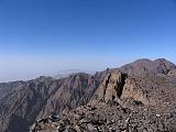 pohľad z Jabal Toubkal 4.167 m.n.m.