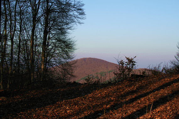 podvečer nad Pustou Vsou