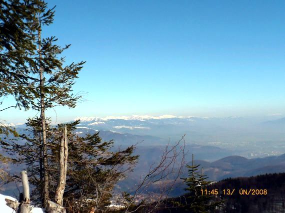 panorama z kremnického hrebeňa