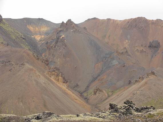 landmannalaugar - tzv. DÚHOVÉ HORY