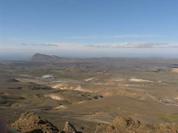 geotermálna elektráreň pod sopkou KRAFTLA