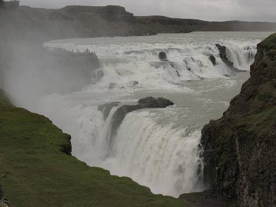 vodopád Gullfoss