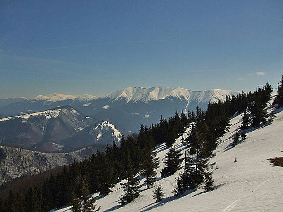 nízke Tatry  z Veľkej Fatry