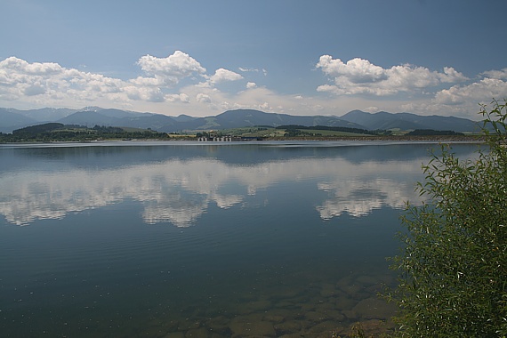 liptovská Mara - smerom k Nízkym Tatrám