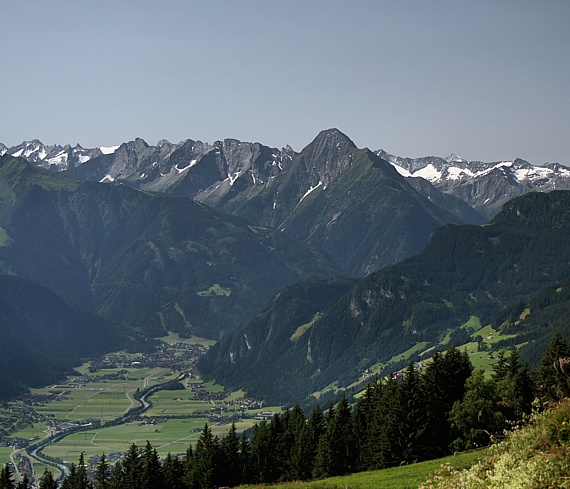 údolie Zillertal