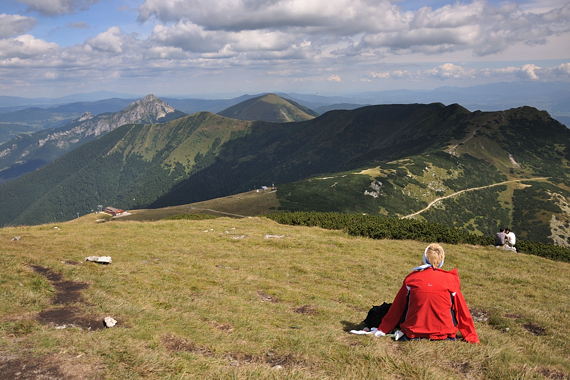 ...z Veľkého Kriváňa (1709 m. n. m.)