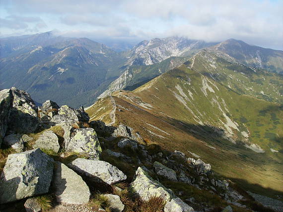 smer Temniak(Červene vrchy)