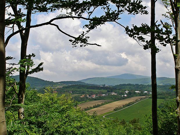 pohľad na Bzinské kopanice