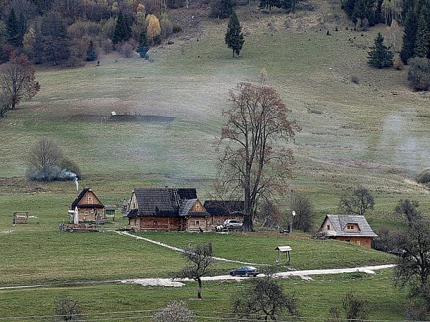 zbojnícky dvor v sedle Zbojská