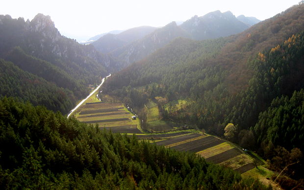 súľovské skaly od Jabloňového