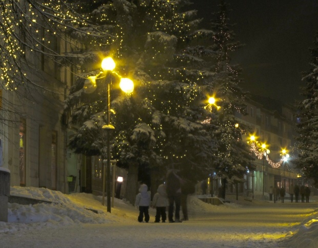 popradský večer