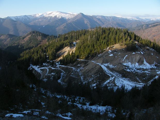 zimná panoráma