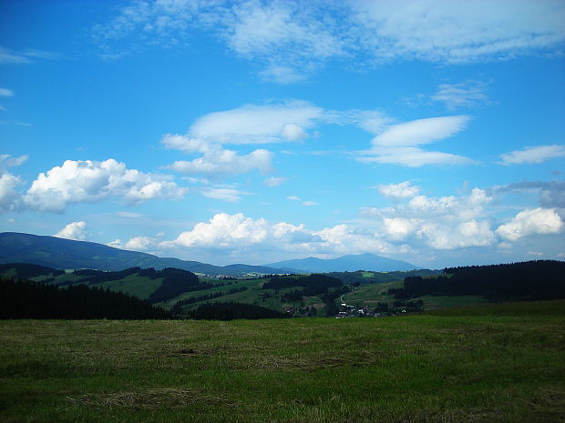 V pozadí Babia hora