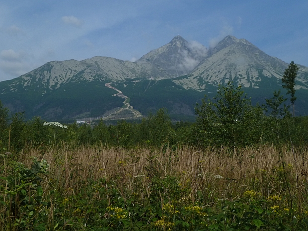 zjazdovka od Skalnatého plesa