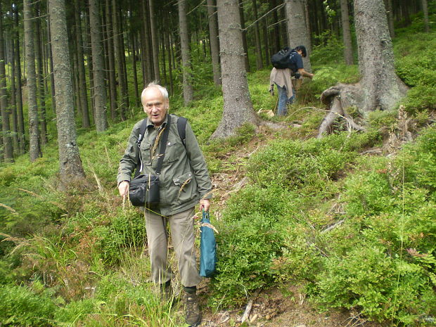 Vilko Hauzer pri zostupe - Orava - Pilsko