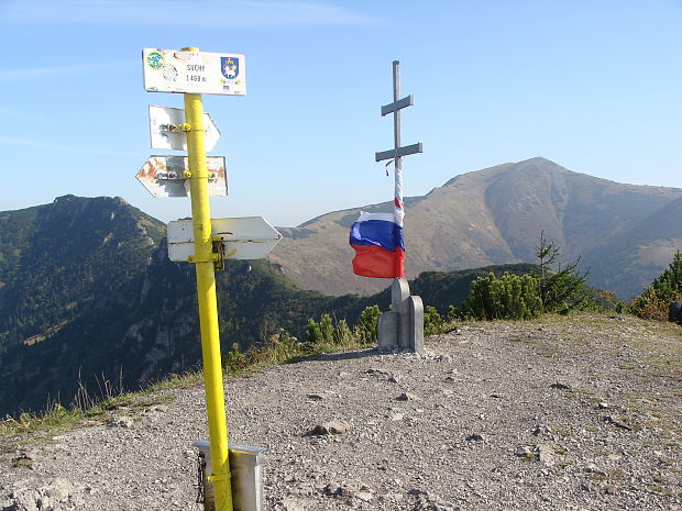 Na vrchole Suchého (1468 m.n.m)