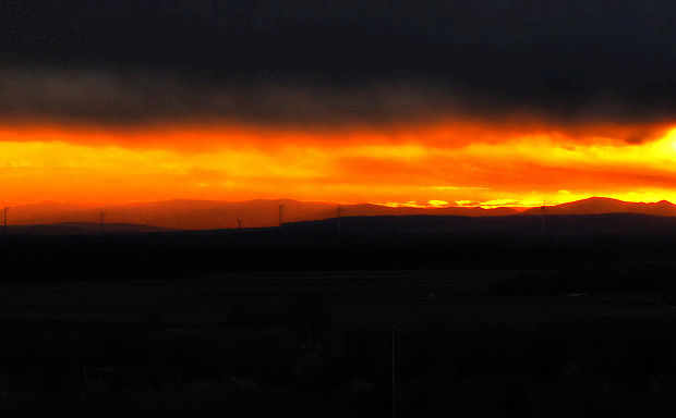 Západovka nad Alpami