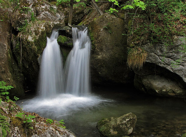 Steinwandklamm a Myrafälle