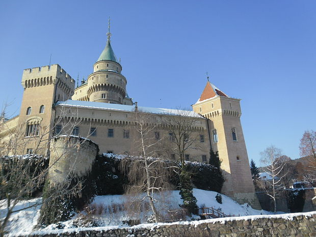 bojnický zámok- zima 2011