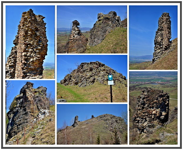 ruiny hradu Sivý kameň