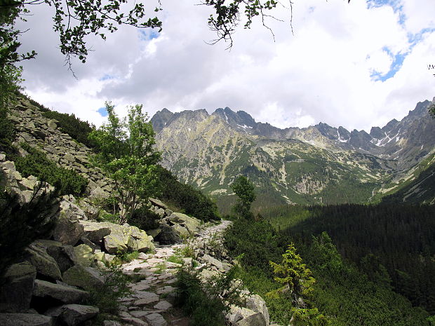 pohľad na Tatry