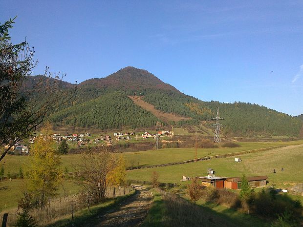 pohľad na obec Švošov