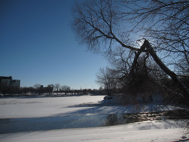 Sutok Red River a Assiniboine River