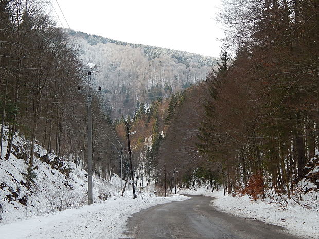 Korytnická dolina a vrch Žarnovka