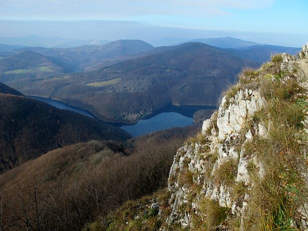 pohľad na Ružín zo Sivca