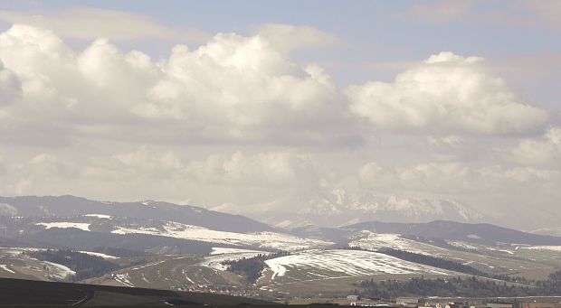 výhlad na Tatry