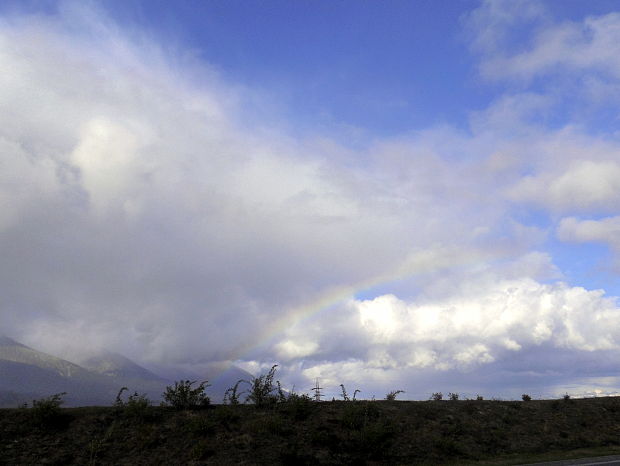 Dúha nad Tatrami