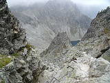 Zamrznuté pleso 2043m.n.m