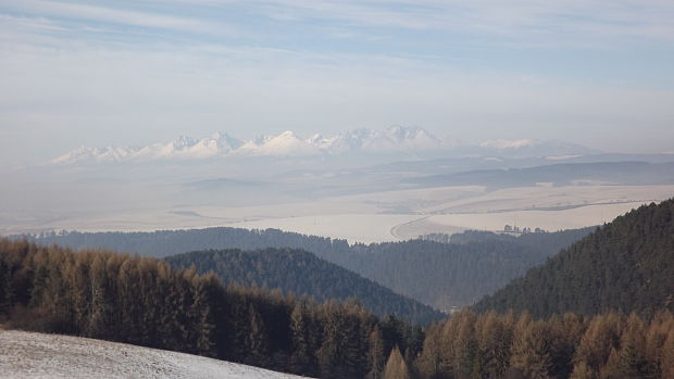 Vysoké Tatry z Poráča