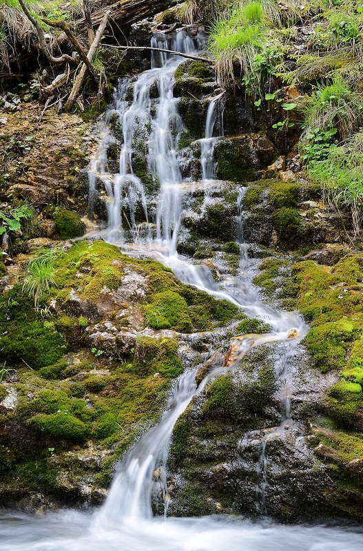 Stratenský kaňon,vodopád.