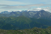 Vysoké Tatry z Bystrej