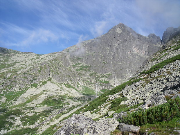 úbočie Huncovského štítu 2352m.n.m.,