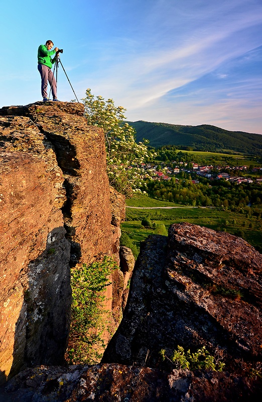 foto západu slnka