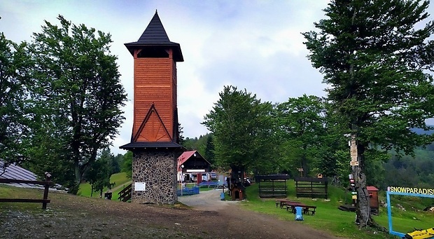 Veľká Rača - rozhľadňa Dedovka