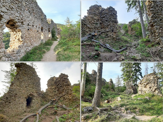 Vršatecký hrad - zrúcanina