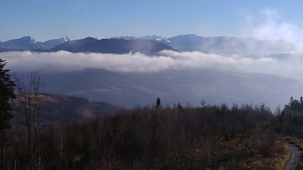 pohľad na Malú Fatru z kys.n.mesto