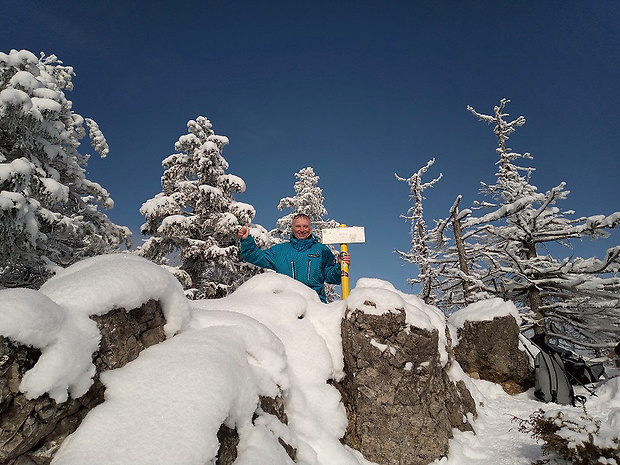 pozdrav z vrchola Sokolie 1172 m.n.m.