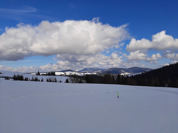 Lom nad Rimavicou 970 m.n.m -výhľad