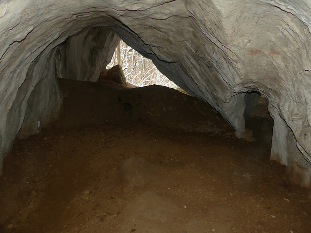 Jaskyňa v Dudlavej skale