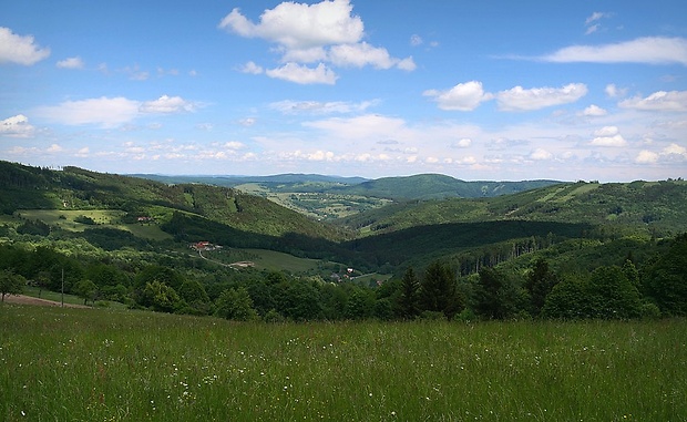 Vyškovec kopaničiarská obec v Bílých Karpatech